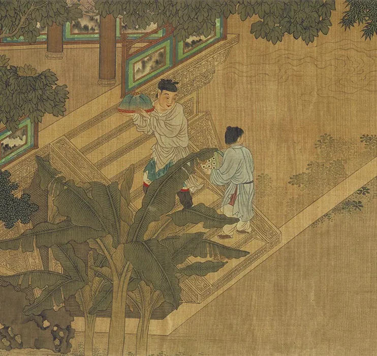 传刘松年十八学士图卷_12