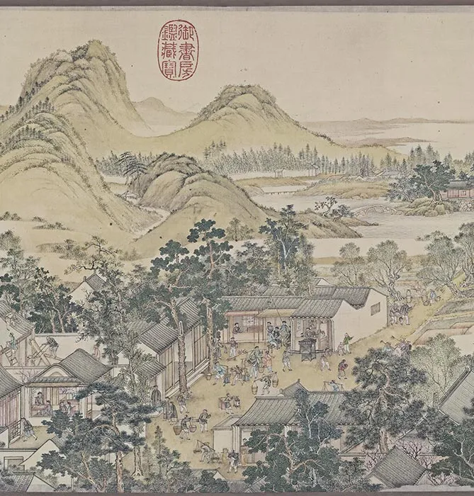 清徐扬姑苏繁华图卷_35