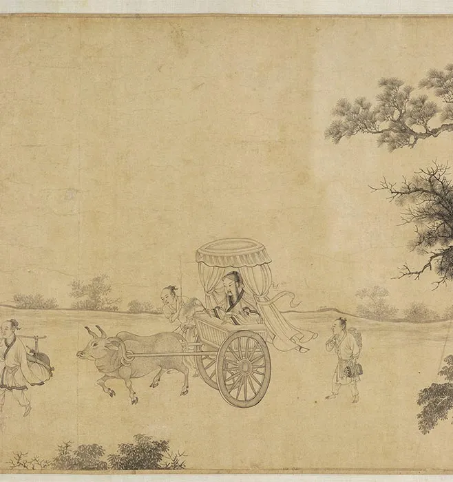 传宋李公麟画归去来辞图卷_15