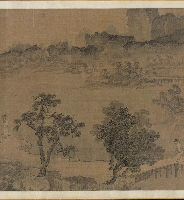 山水人物画《归去来兮图卷》_06