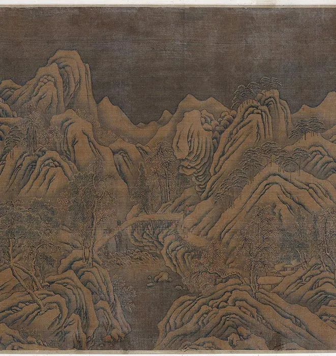 传燕文贵冬雪山水图卷_10