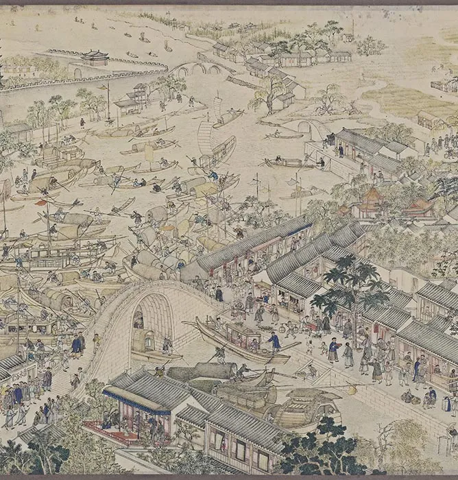 清徐扬姑苏繁华图卷_18