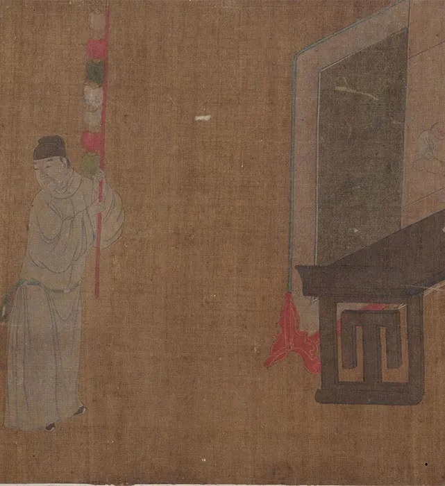 杜甫饮中八仙歌诗画图局部_05