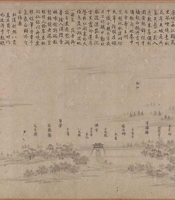 传李公麟《蜀川胜概图》全卷_29
