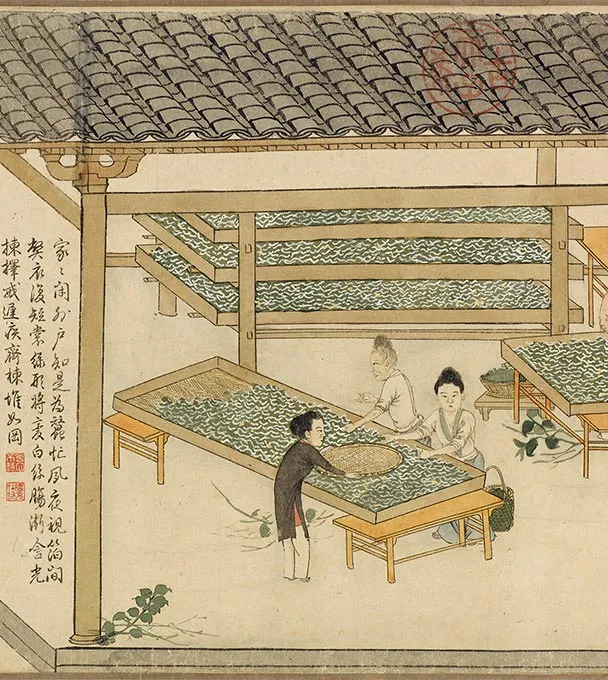 程棨摹楼璹《蚕织图》卷-B_07
