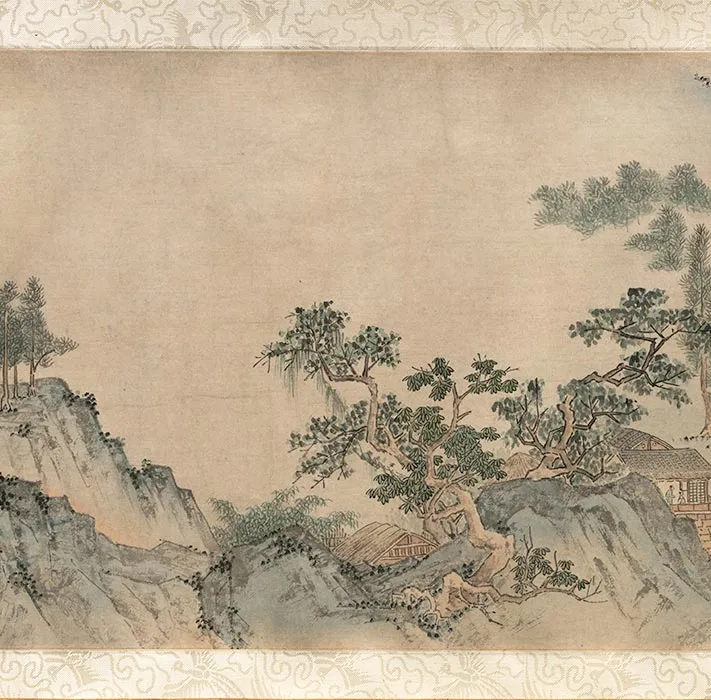 传戴进《长江万里图》全卷_21