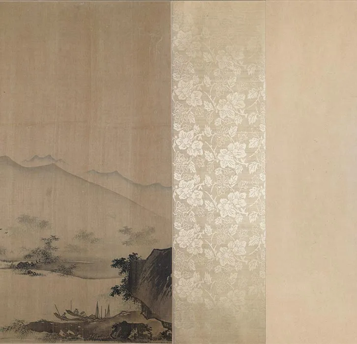 明人托名夏圭《长江万里图》卷_09