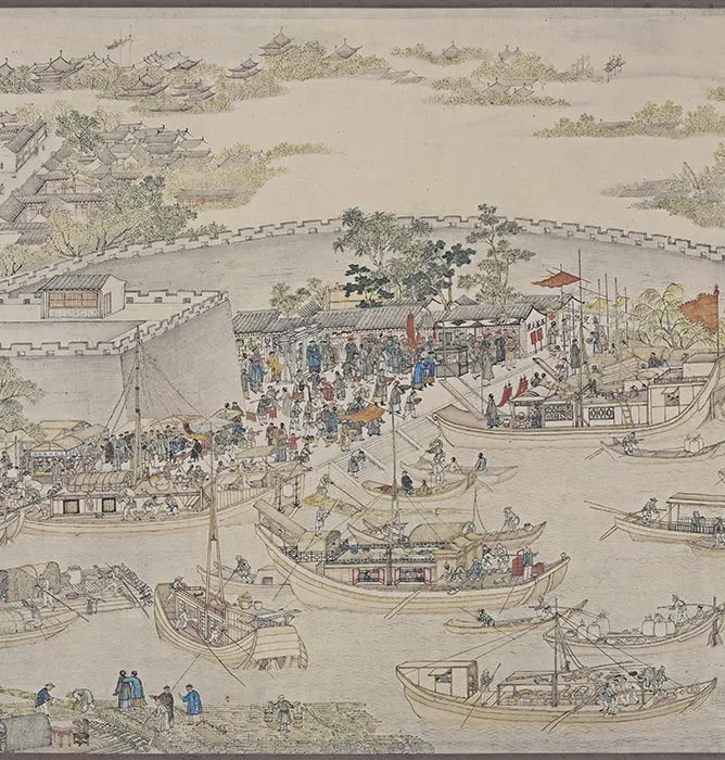 清徐扬姑苏繁华图卷_16