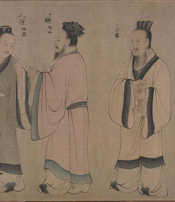 孔子弟子像卷_21