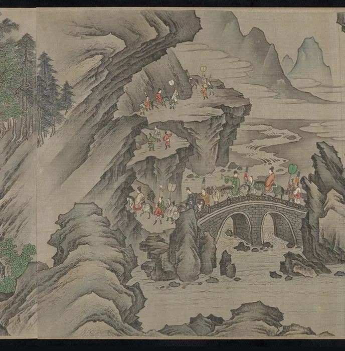 狩野山雪《长恨歌图》下卷_28