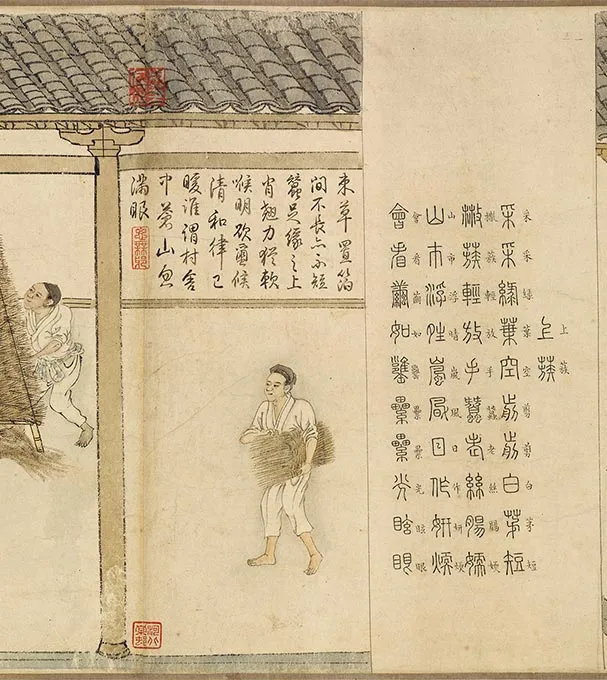 程棨摹楼璹《蚕织图》卷-B_06