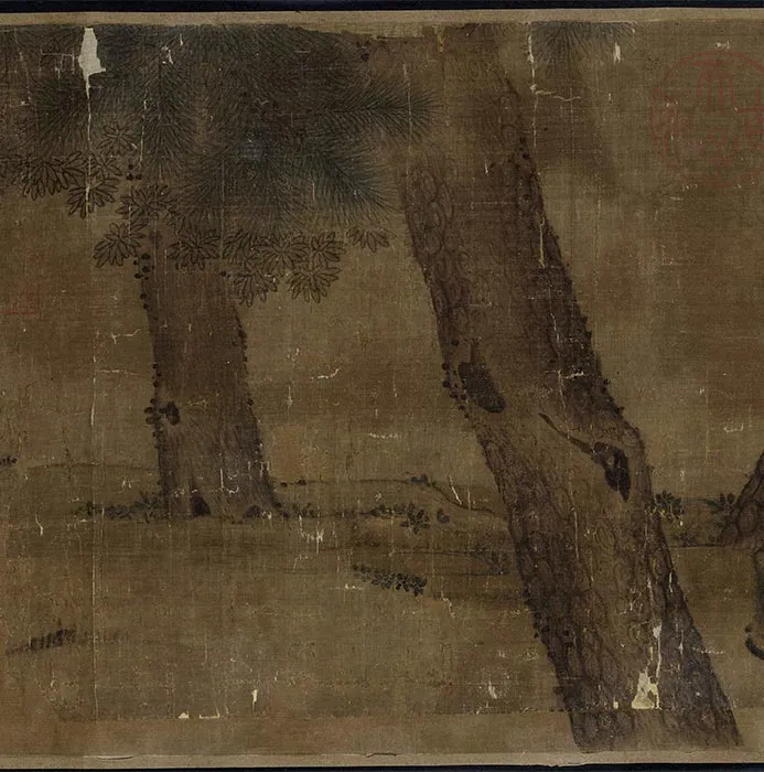 传刘松年《圆泽三生图》卷_27