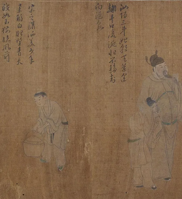 杜甫饮中八仙歌诗画图局部_08