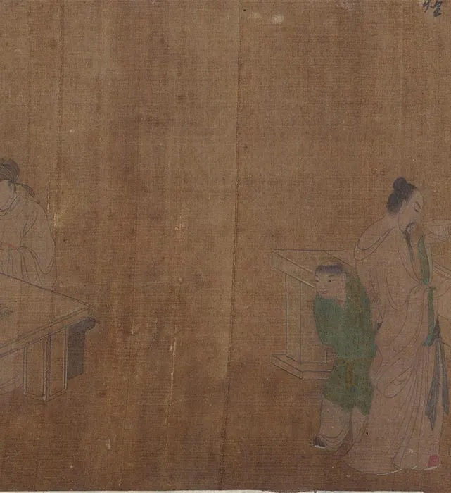 杜甫饮中八仙歌诗画图局部_02