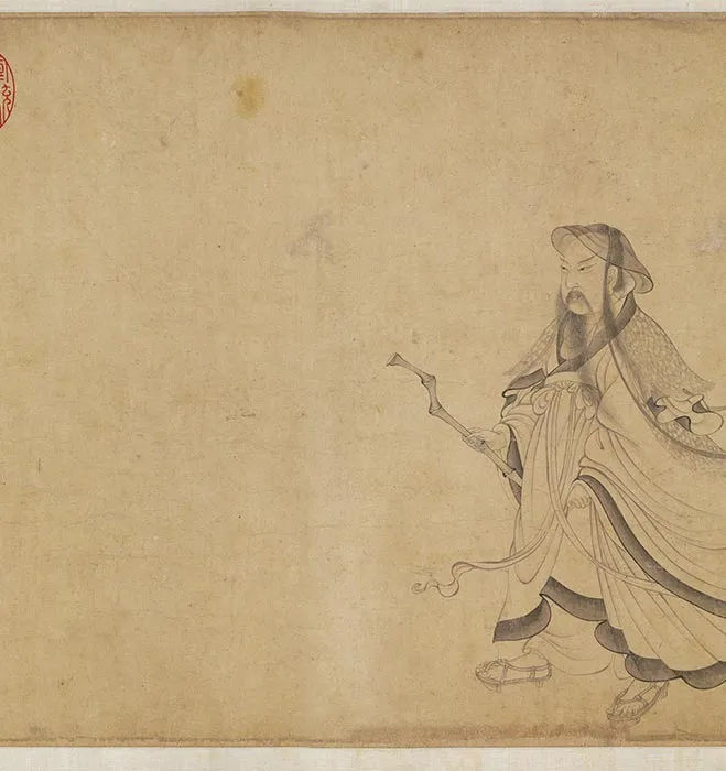 传宋李公麟画归去来辞图卷_32