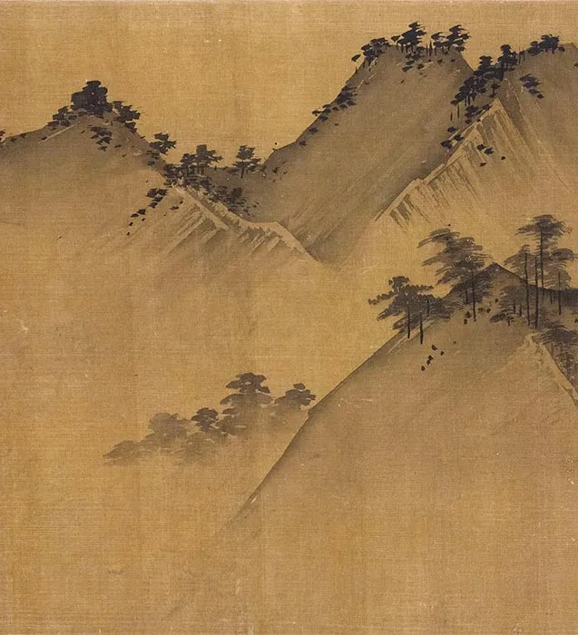 传南宋夏圭水墨山水十二景卷_10
