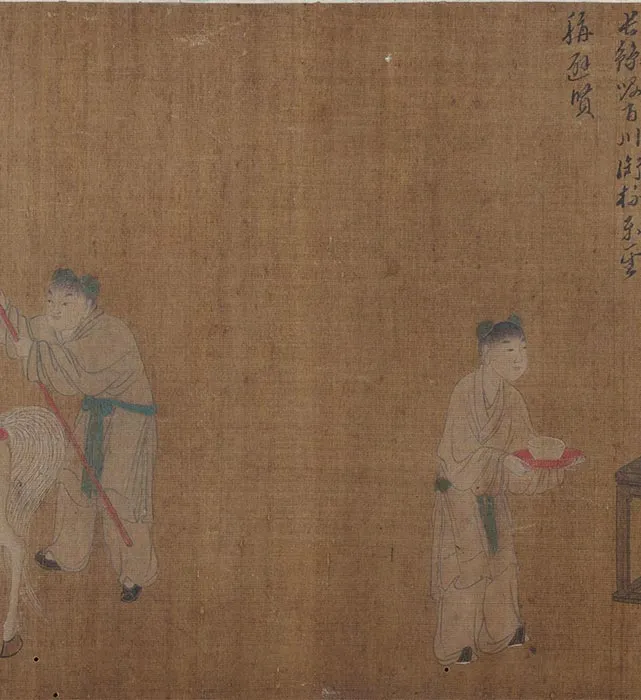 杜甫饮中八仙歌诗画图局部_11