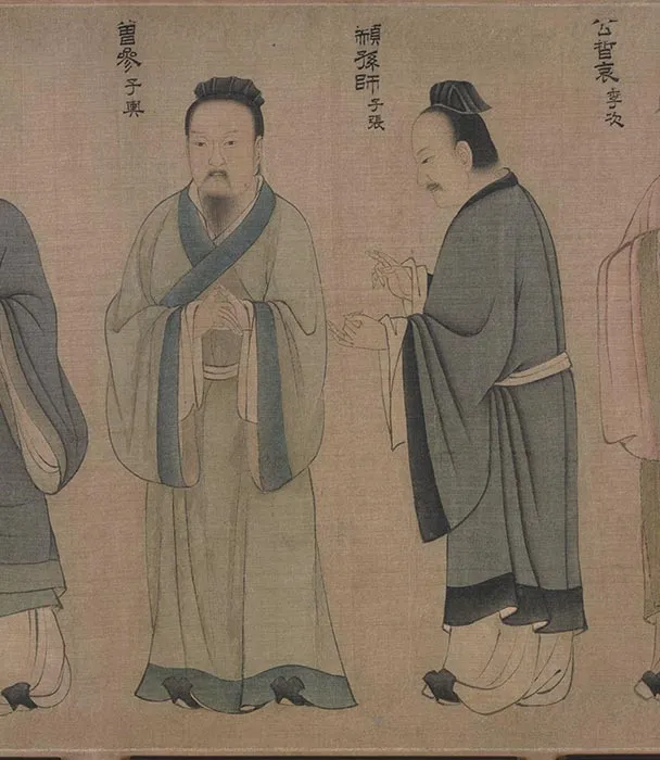 孔子弟子像卷_16