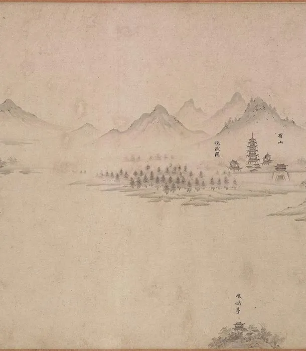 传李公麟《蜀川胜概图》全卷_24