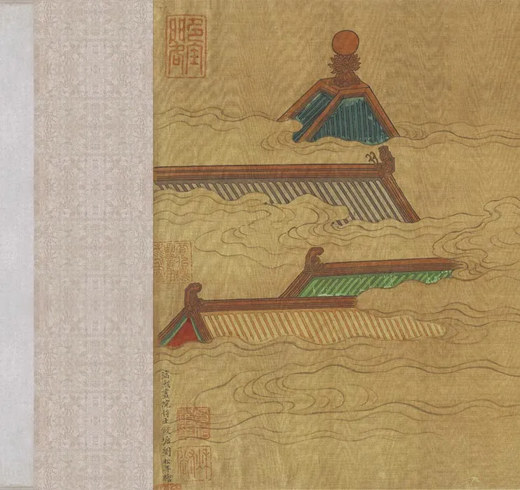 传刘松年十八学士图卷_09