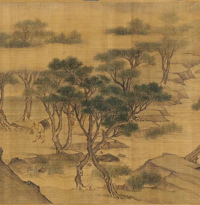 传宋刘松年江乡清夏图卷_13