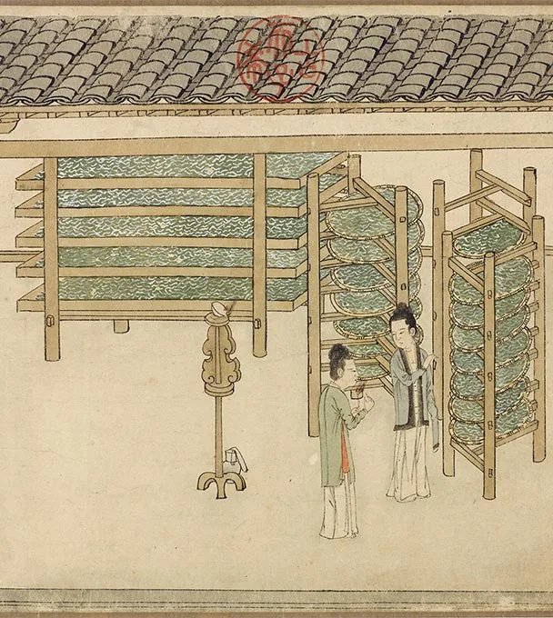 程棨摹楼璹《蚕织图》卷-B_15