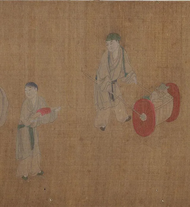 杜甫饮中八仙歌诗画图局部_09