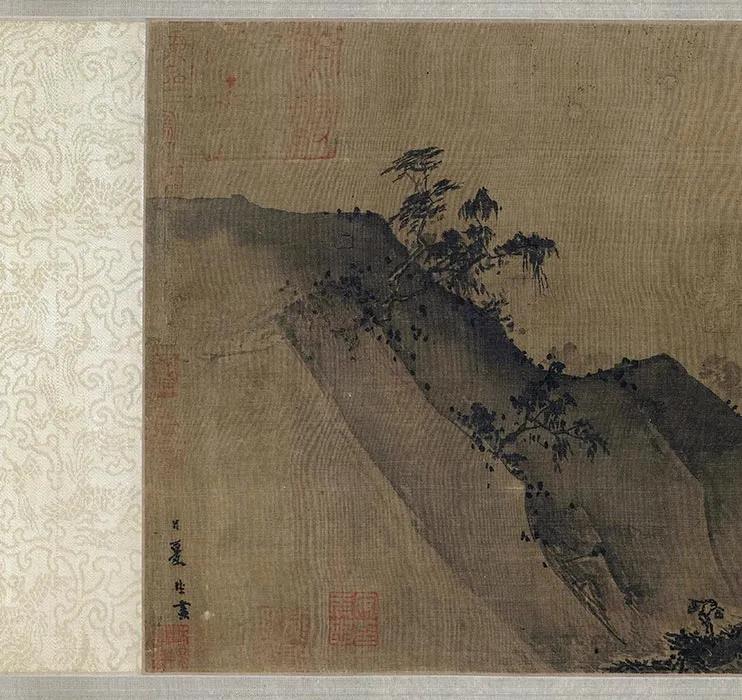 夏圭《山水十二景图卷》（四景残卷）_11