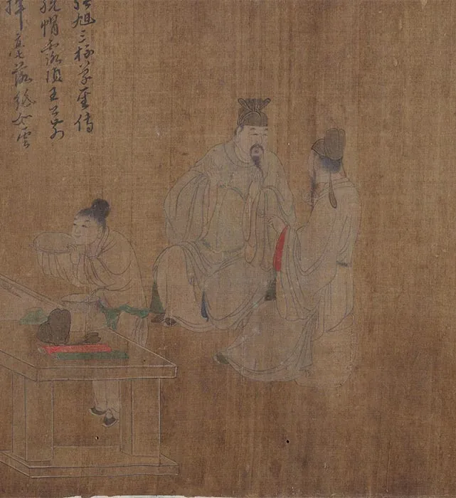 杜甫饮中八仙歌诗画图局部_03