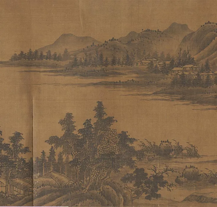传董源山水图卷_12