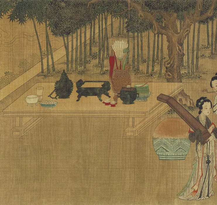 传刘松年十八学士图卷_13