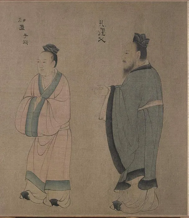 孔子弟子像卷_22