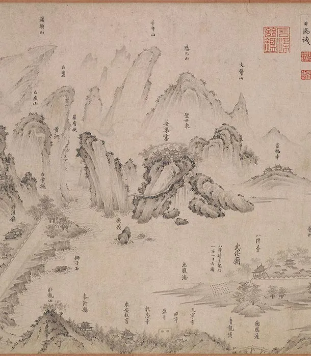 传李公麟《蜀川胜概图》全卷_15