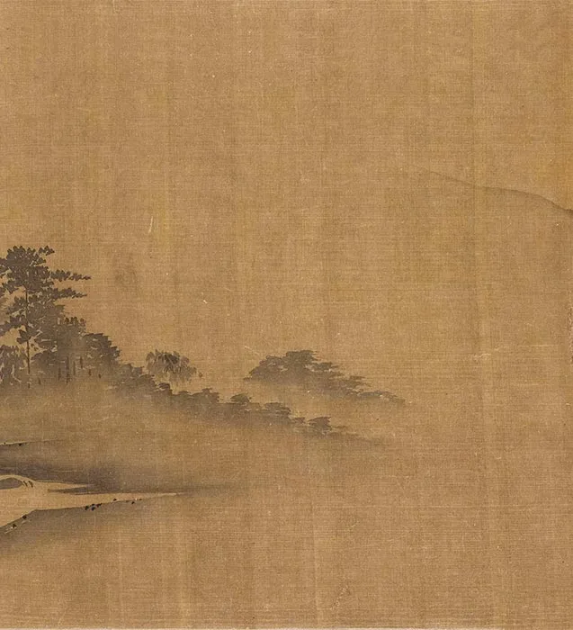 传南宋夏圭水墨山水十二景卷_08