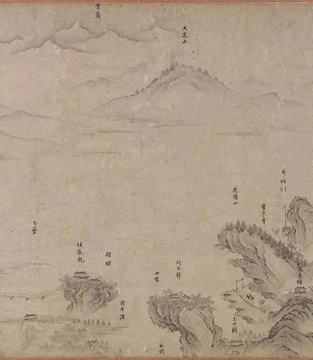 传李公麟《蜀川胜概图》全卷_33