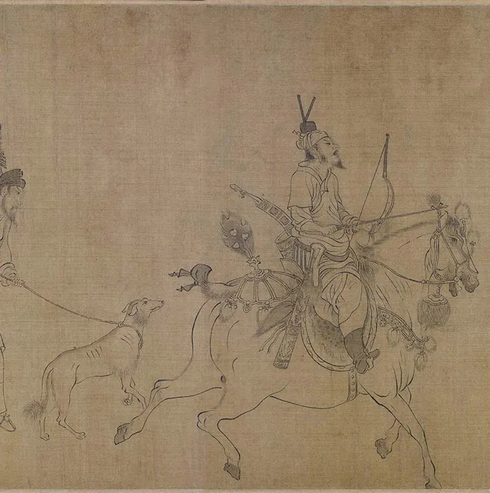 传李公麟白描《西岳降灵图》卷_19