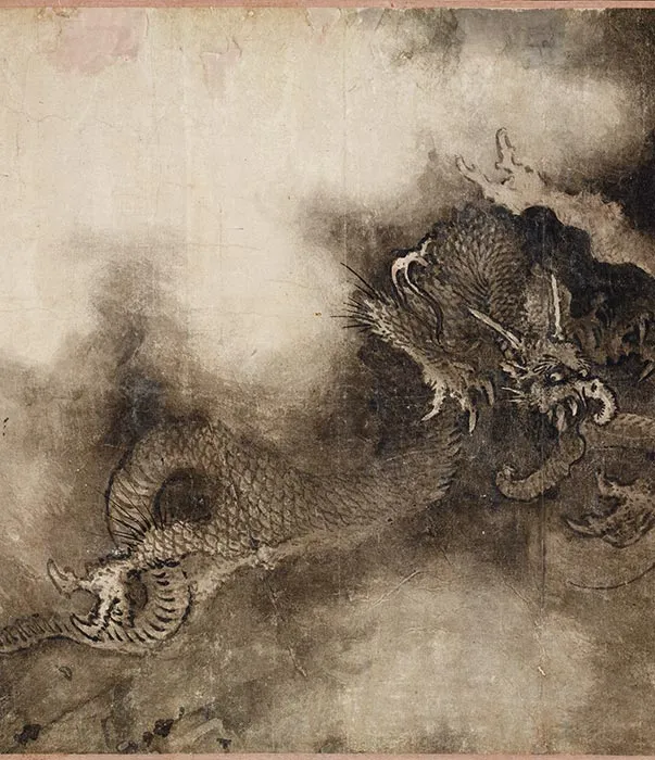 陈容《五龙图》卷（_07