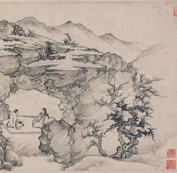 传李公麟《摹唐卢鸿草堂十志图》卷_19