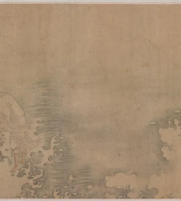 传李公麟《十二罗汉图》卷_21