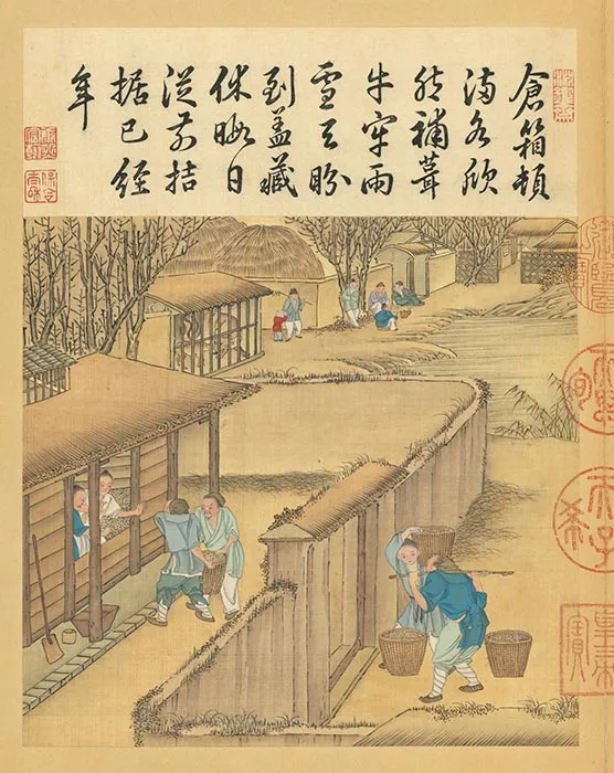 冷枚《耕织图》册_25