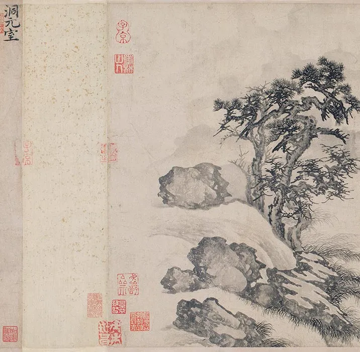 传李公麟《摹唐卢鸿草堂十志图》卷_20