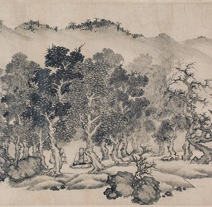 传李公麟《摹唐卢鸿草堂十志图》卷_23