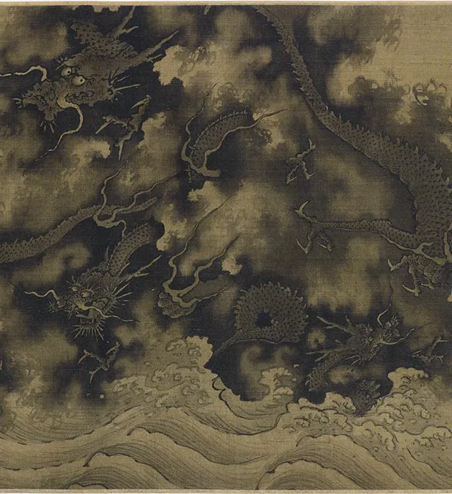 传陈容《群龙图》卷_11