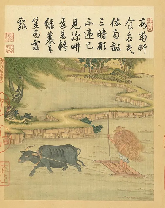冷枚《耕织图》册_44