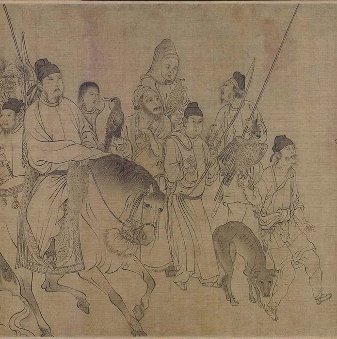 传李公麟白描《西岳降灵图》卷_17