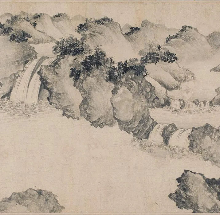 传李公麟《摹唐卢鸿草堂十志图》卷_08