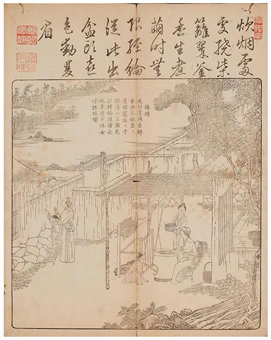 佩文斋耕织图（和刻本）-(14)