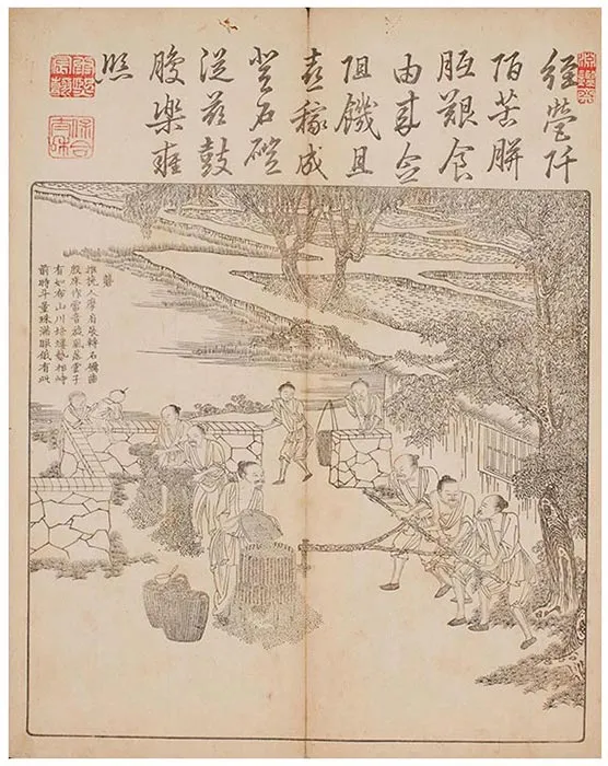 佩文斋耕织图（和刻本）-(29)