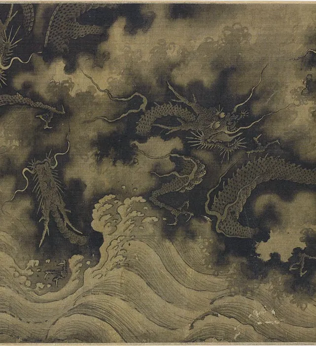 传陈容《群龙图》卷_10