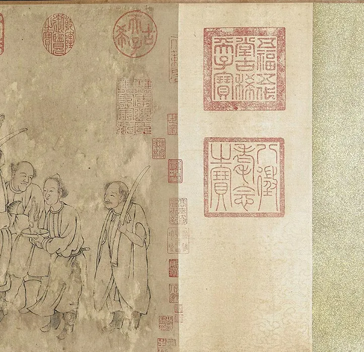 传李公麟白描《华严经变图》卷_33